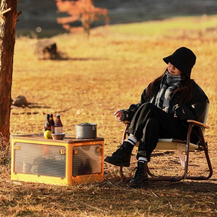 Folding Outdoor Camping BBQ Snacks Slider Storage Box