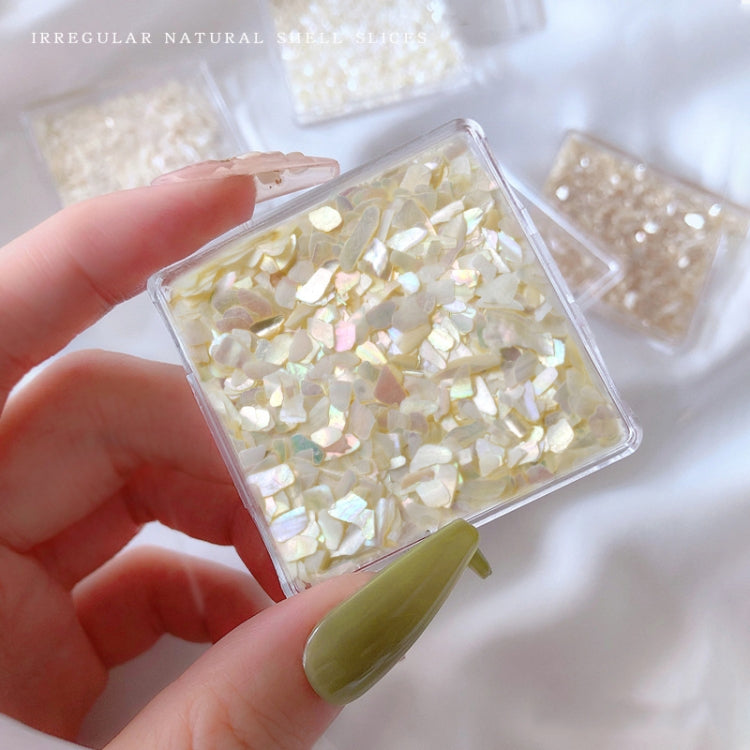 Nail Art Decoration Seashell Fragment Nail Decoration, Style: 04 Colorful