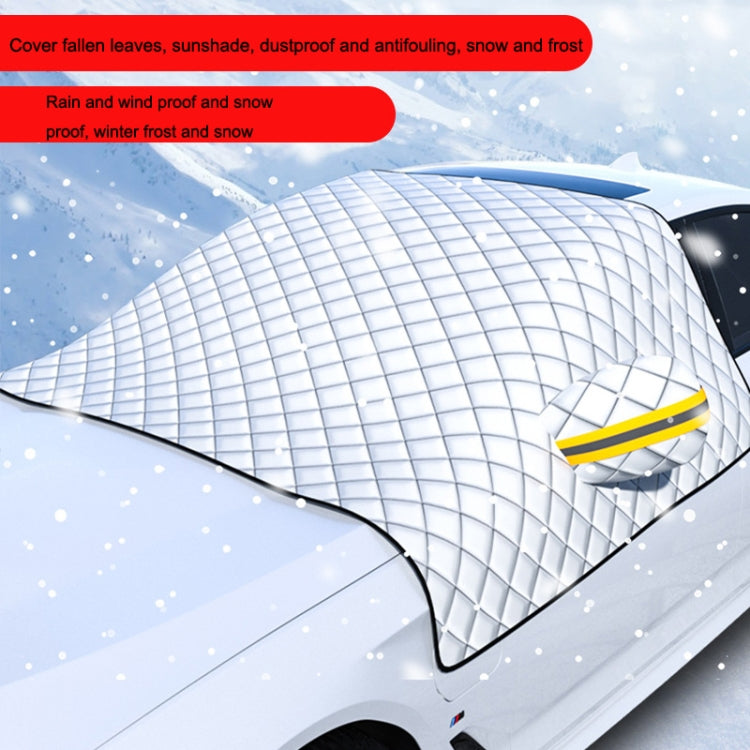 SUITU R-3945 Car Winter Front Glass Snow Shield Defrost Sunshade Thickened Car Clothing, Style: