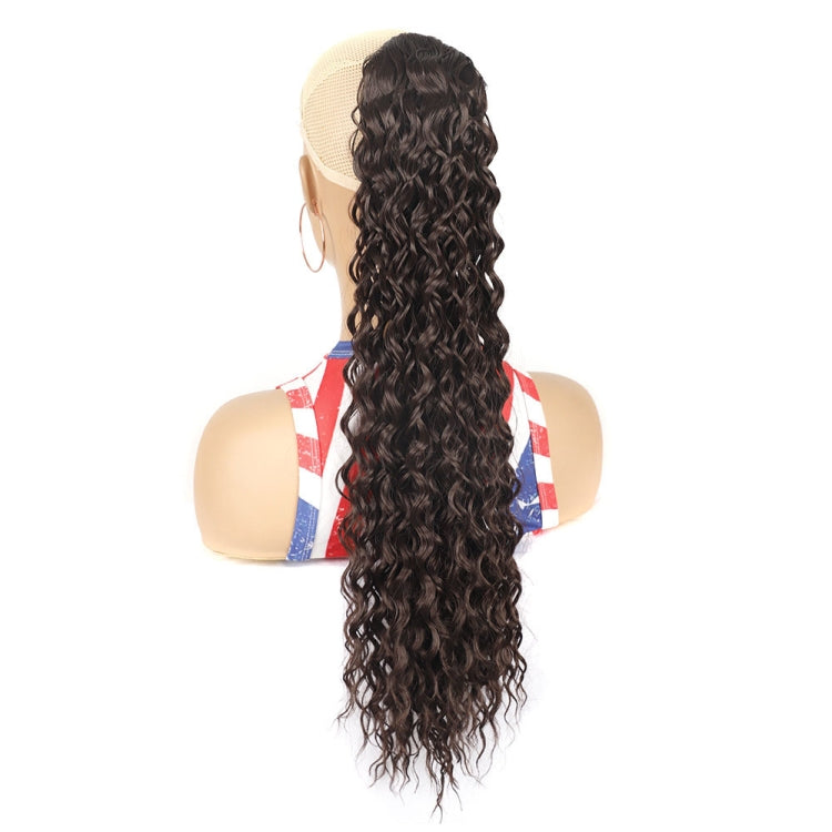 LSDP22 Drawstring Long Curly Wig Ponytail Mesh Curly Ponytail