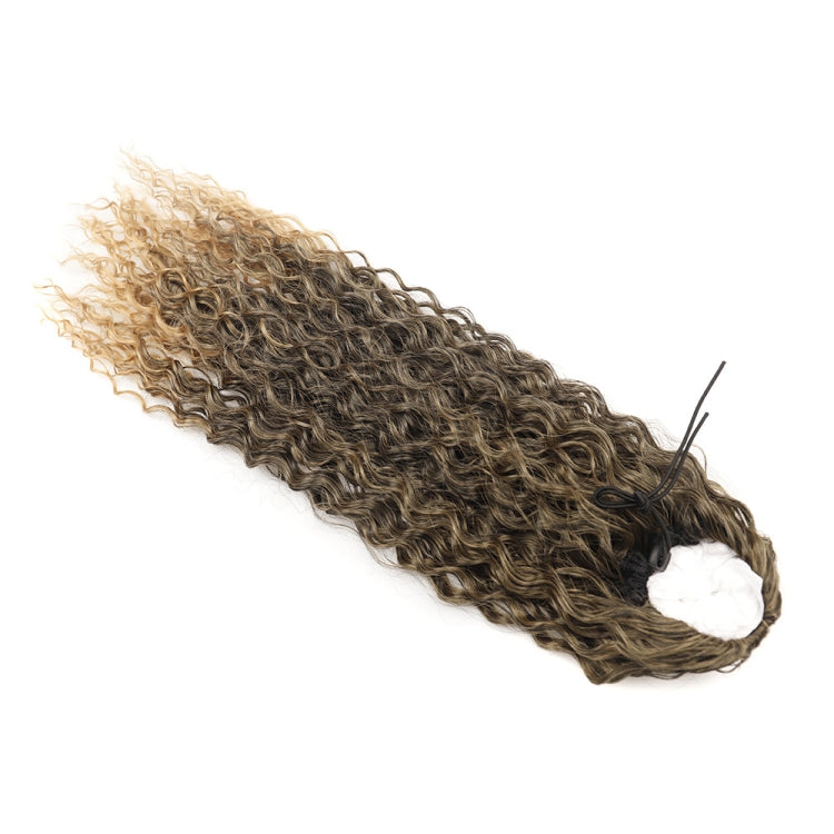 LSDP22 Drawstring Long Curly Wig Ponytail Mesh Curly Ponytail
