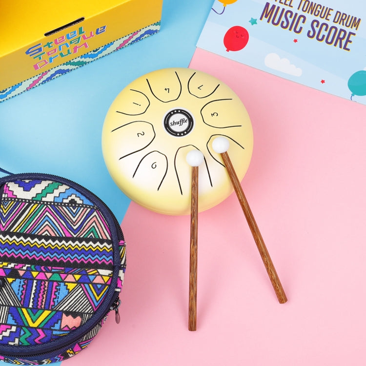 Shuffle SD-5 5.5 Inch Steel Tongue Carefree Empty Drum Percussion Instrument