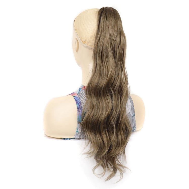 P96 Clip-On Wig Long Ponytail Water Ripple Long Curly Wig