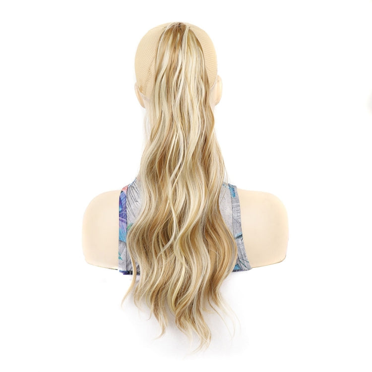 P96 Clip-On Wig Long Ponytail Water Ripple Long Curly Wig