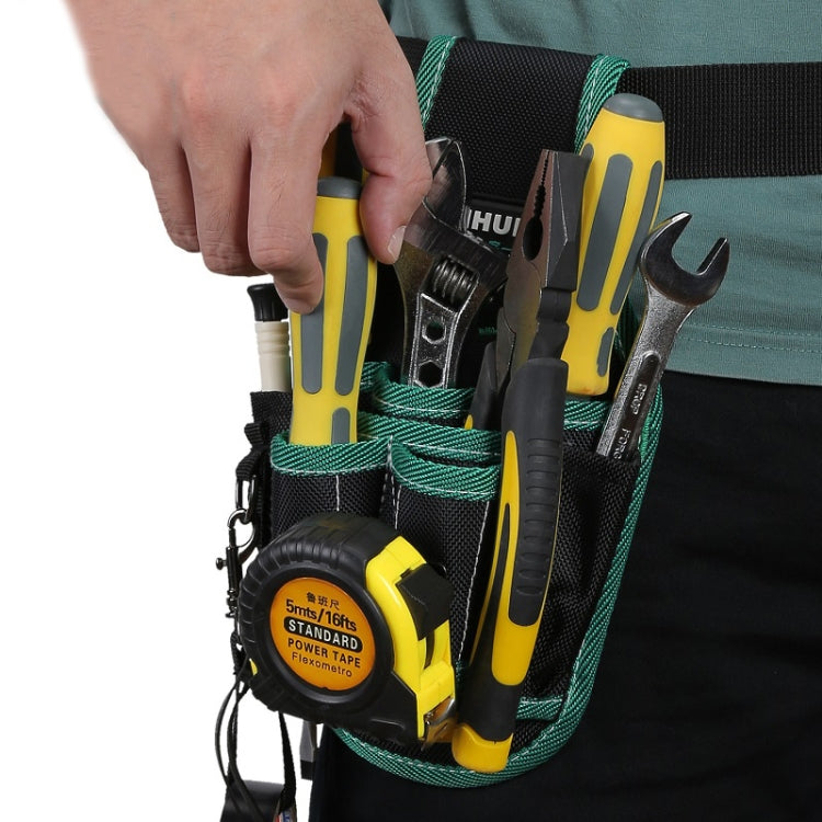 WINHUNT Multifunctional Canvas Electrician Tool Durable Storage Bag