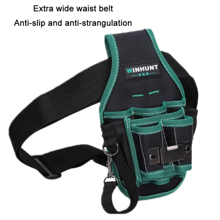 WINHUNT Multifunctional Canvas Electrician Tool Durable Storage Bag