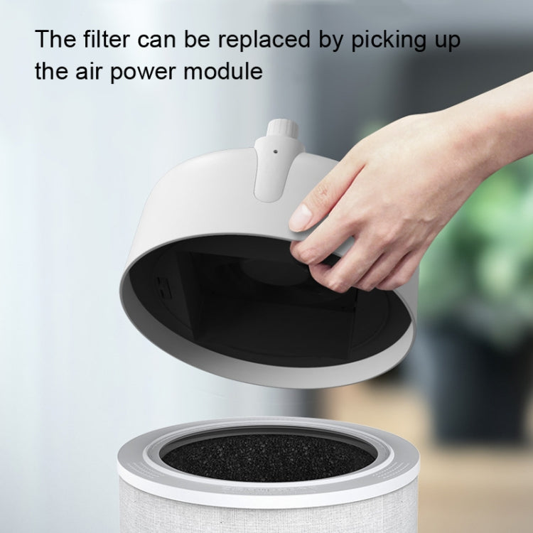 NBO-KJ290 Ultraviolet Air Purifier Desktop HEPA Air Disinfection Machine, US Plug