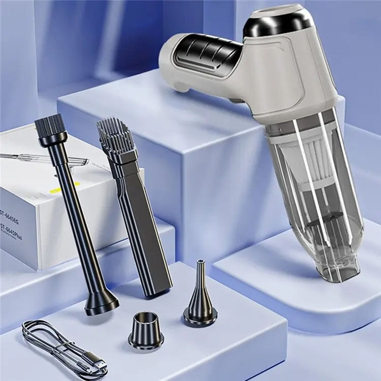 SUITU Car Wireless Wet And Wet Charging Handheld Vacuum Cleaner, Style: