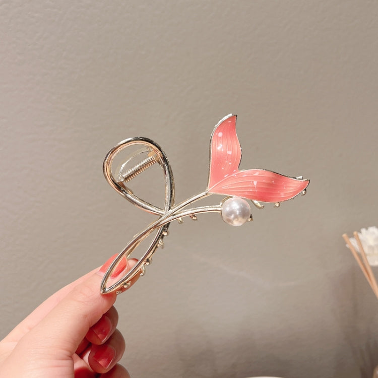 3 PCS Pearl Fishtail Hair Clips Elegant Coiffure Headdress