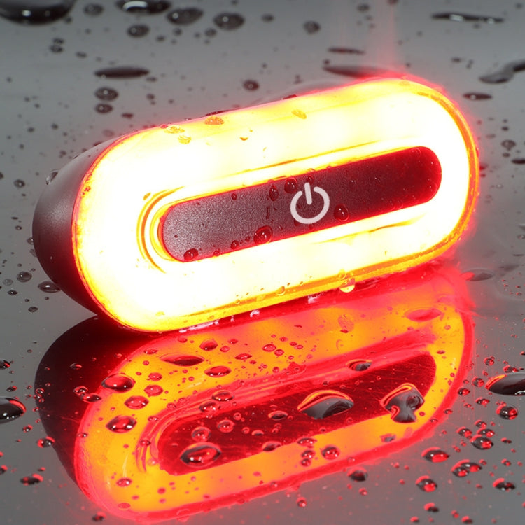 Helmet Blaster Warning Light Bicycle LED Rechargeable Tail Light
