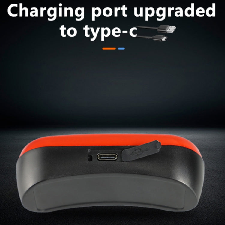 Helmet Blaster Warning Light Bicycle LED Rechargeable Tail Light