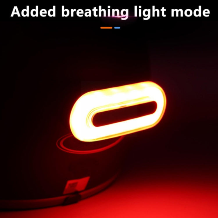 Helmet Blaster Warning Light Bicycle LED Rechargeable Tail Light