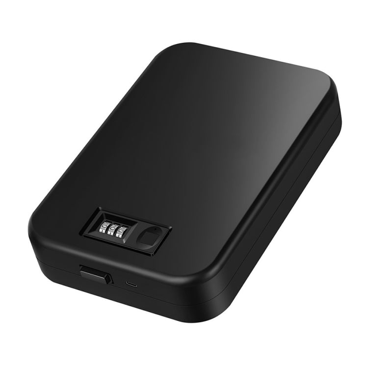 Fingerprint / Password Metal Anti-theft Car Safety Box Valuables Storage Safety Box