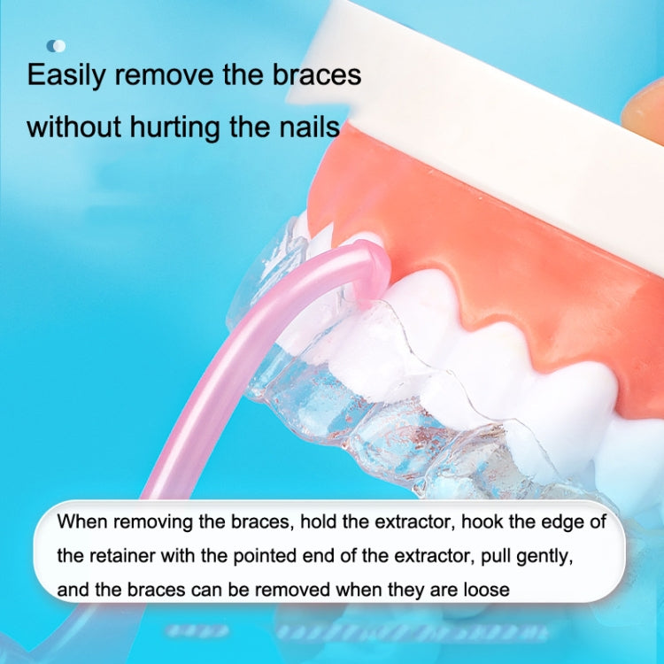 Yigate 3pcs Invisible Braces Extractor Portable Holder