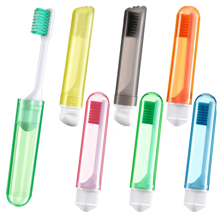 Portable Business Trip Folding Toothbrush Multi-color Super Soft Bristles Toothbrush