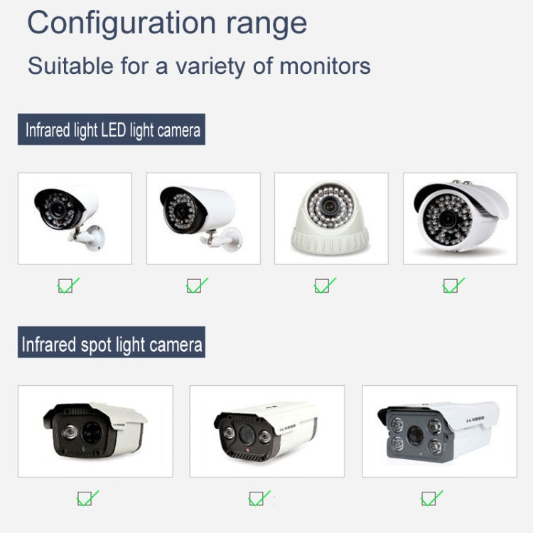 For Hikvision Security Camera 3pcs Aluminum Mounting Bracket