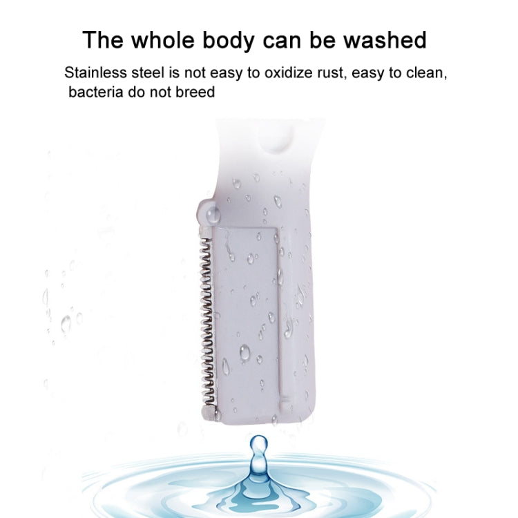 10 PCS Stainless Steel Microblading Blades For Eyebrow Trimmer