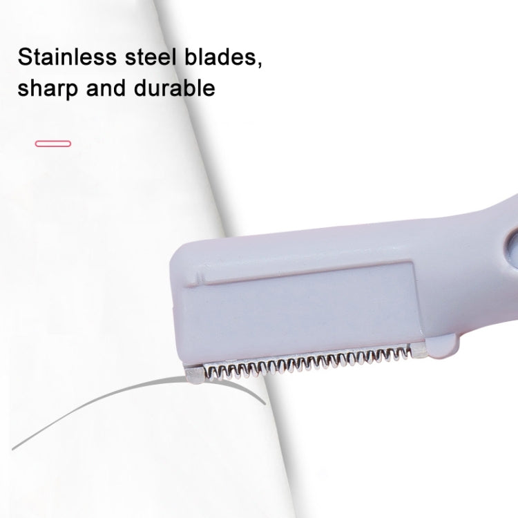 10 PCS Stainless Steel Microblading Blades For Eyebrow Trimmer