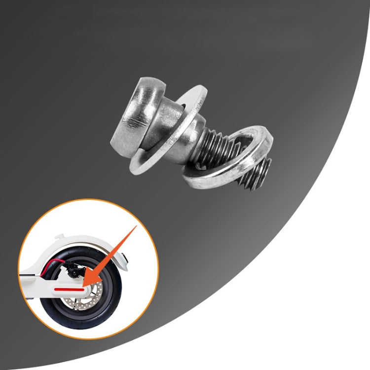 5 PCS For Xiaomi Mijia M365/PRO Scooter Rear Wheel Fixing Screws