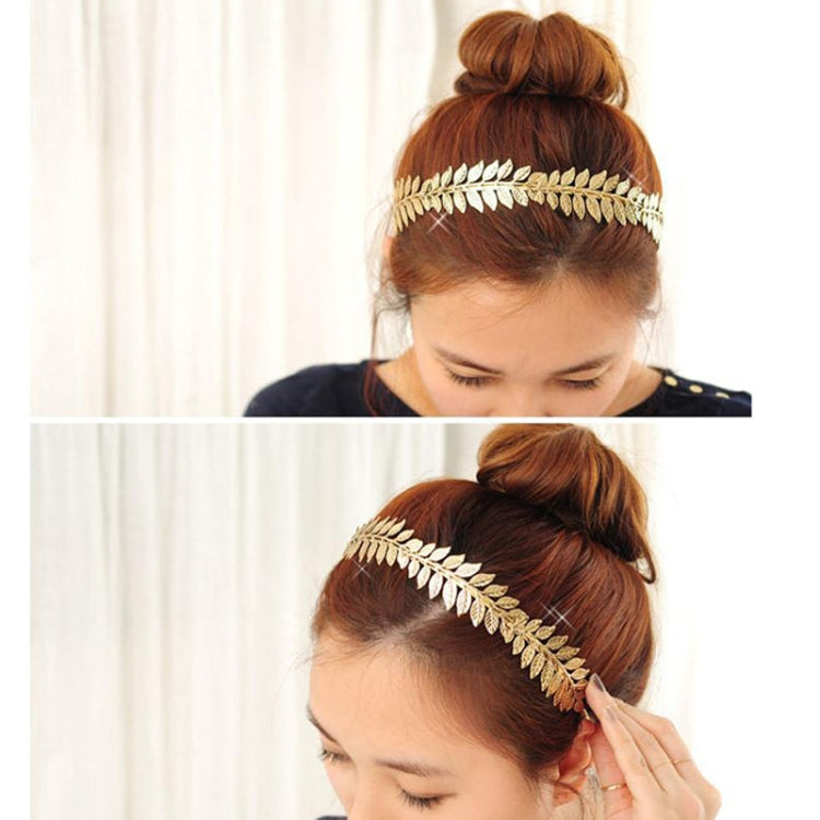 2pcs Tree Leaves Hair Band Headband Bridal Headdress Hair Accessories