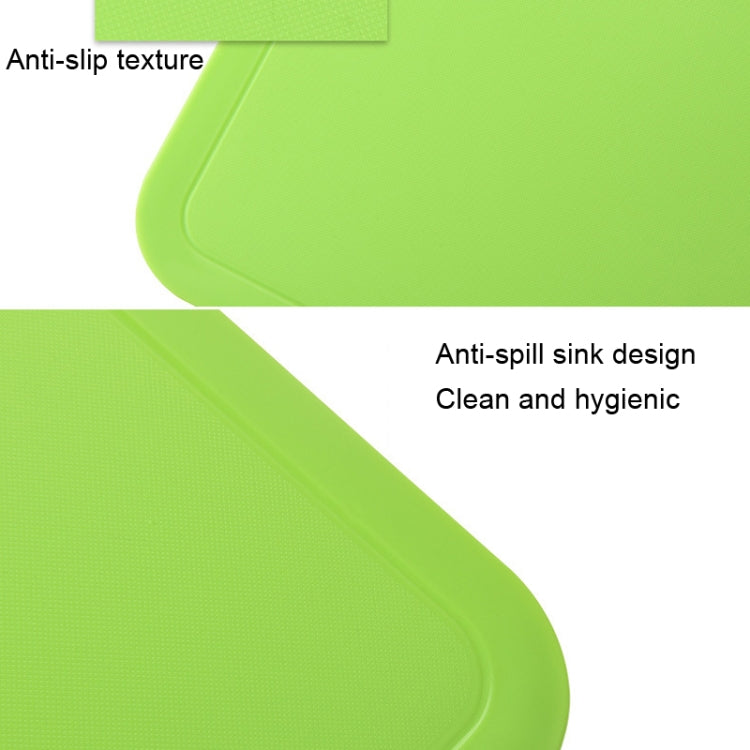 2pcs Baby Auxiliary Cutting Board Fruit and Vegetable Cutting Plastic Board