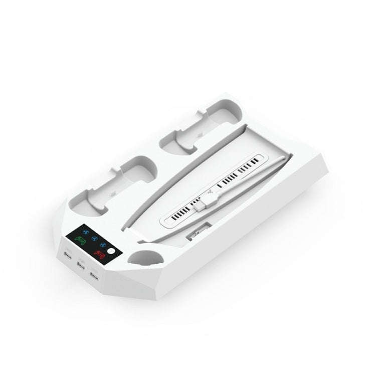 For PS5 DE/UHD 2 In 1 Handheld Console Cooling Stand Fan Base