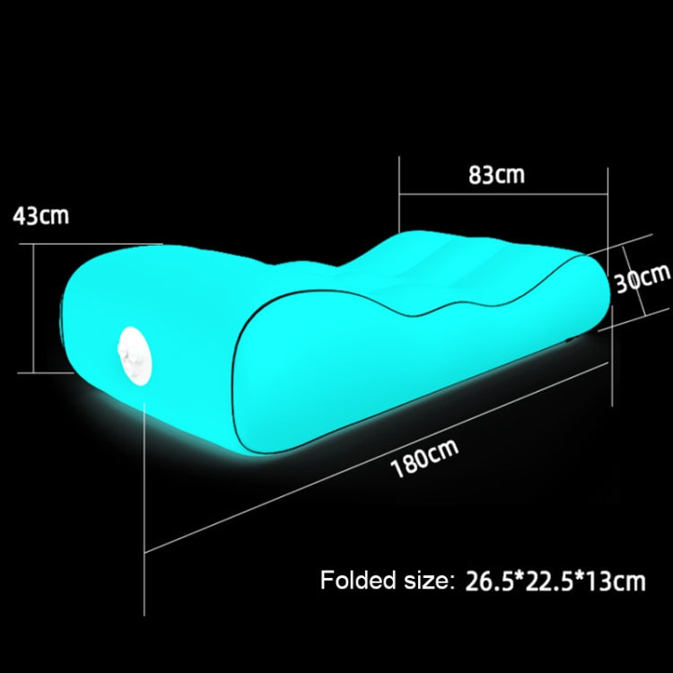 1832B Outdoor Portable One-Touch Automatic Inflatable Sofa Foldable Seat