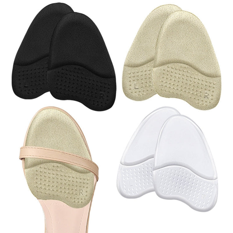 2pairs GEL Sweat-absorbing and Breathable Forefoot Pad High Heels Anti-slip Mat