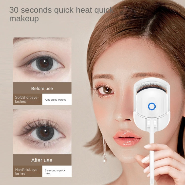 Electric Heated Eyelash Curler Temperature Adjustable Quick Heat Eyelash Curling Clamp