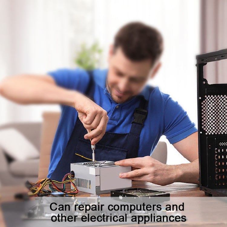 6 in 1 Multifunctional Mini Household Brass Hammer Screwdriver