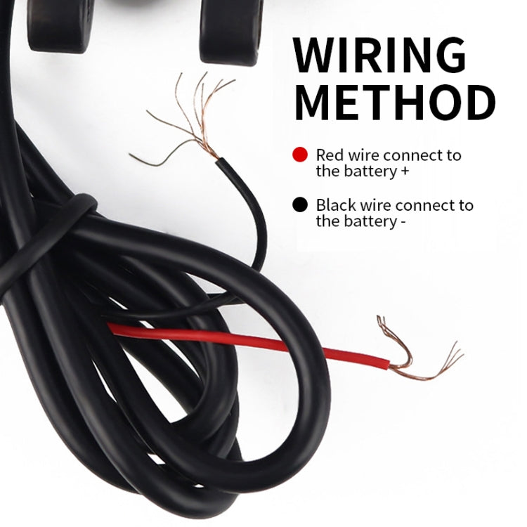 YL-M01 Motorcycle Battery Voltage Monitoring M-STAR Intelligent Voltage Meter