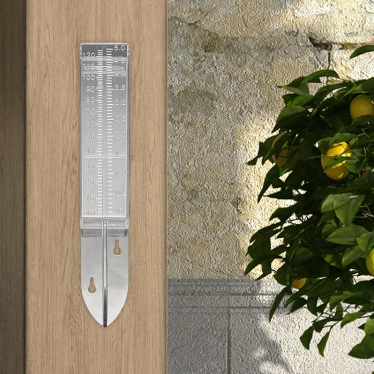 Plastic Transparent Outdoor Garden Rain Gauge Measuring Tool