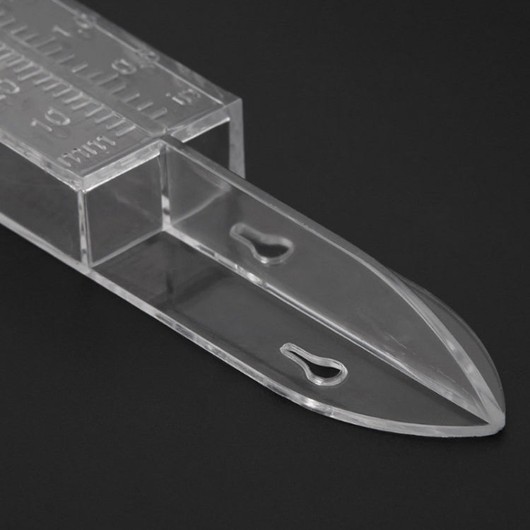 Plastic Transparent Outdoor Garden Rain Gauge Measuring Tool