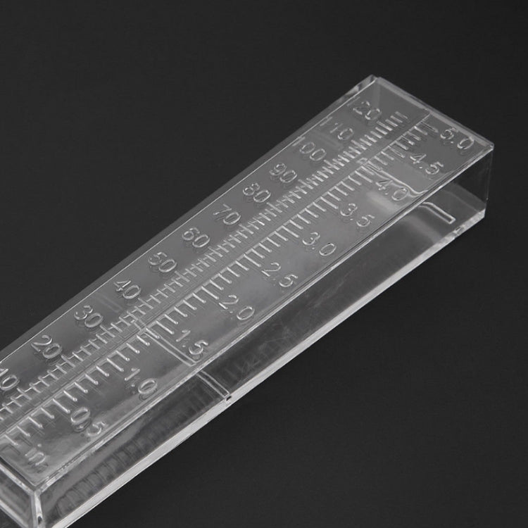 Plastic Transparent Outdoor Garden Rain Gauge Measuring Tool