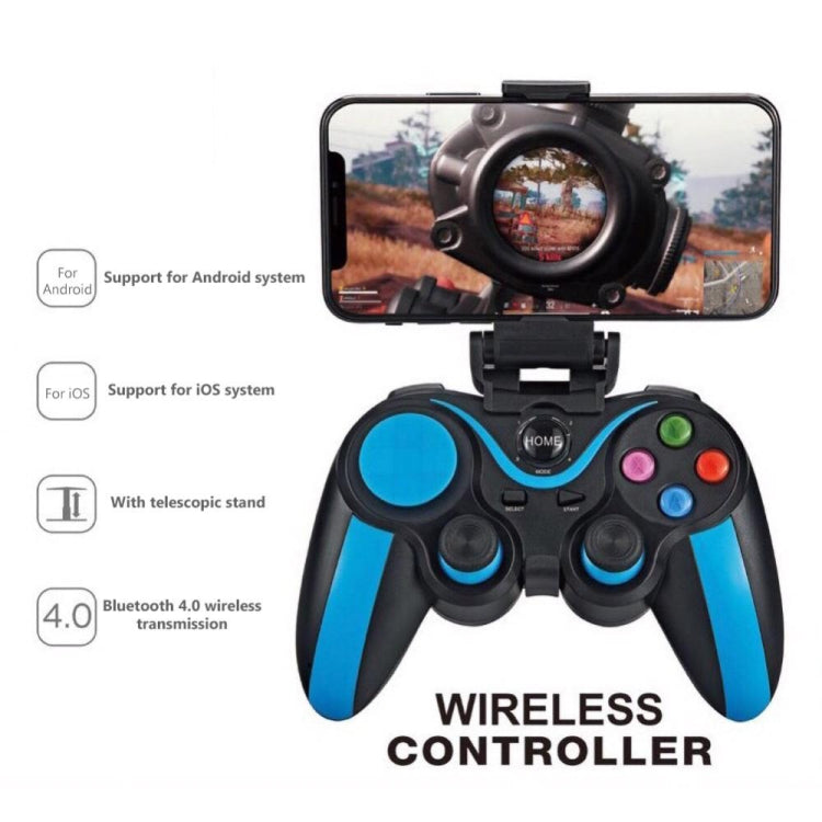 VR SHINECON S9 For Android/iOS Phones Wireless Bluetooth Direct Play Game Handle With Holder