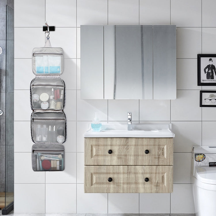 Portable Large-capacity Cosmetic Multi-compartment Storage Bag