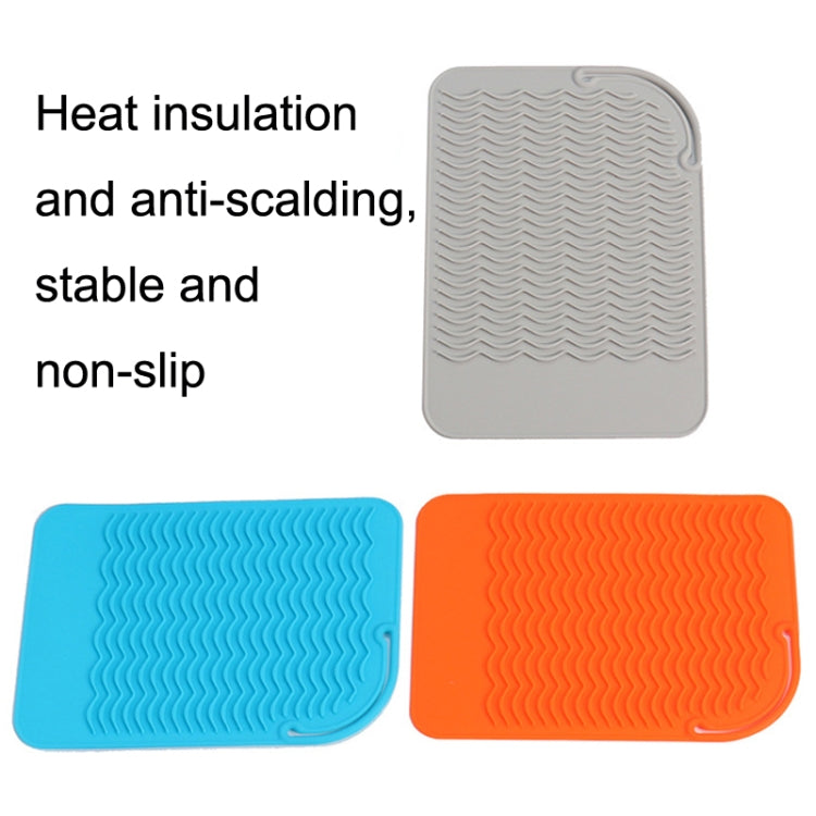 Curl Rod Insulation Sleeve Straight Hair Silicone Heat Insulation Pad