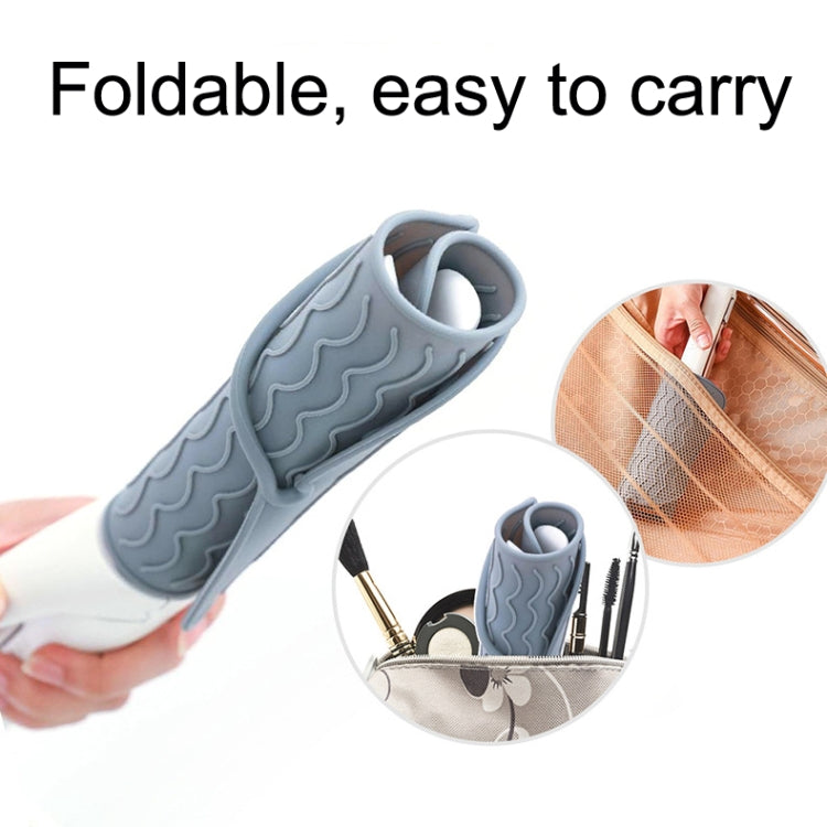 Curl Rod Insulation Sleeve Straight Hair Silicone Heat Insulation Pad