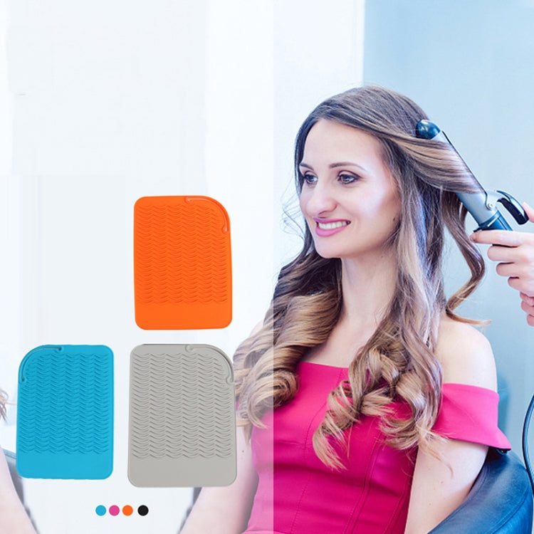 Curl Rod Insulation Sleeve Straight Hair Silicone Heat Insulation Pad