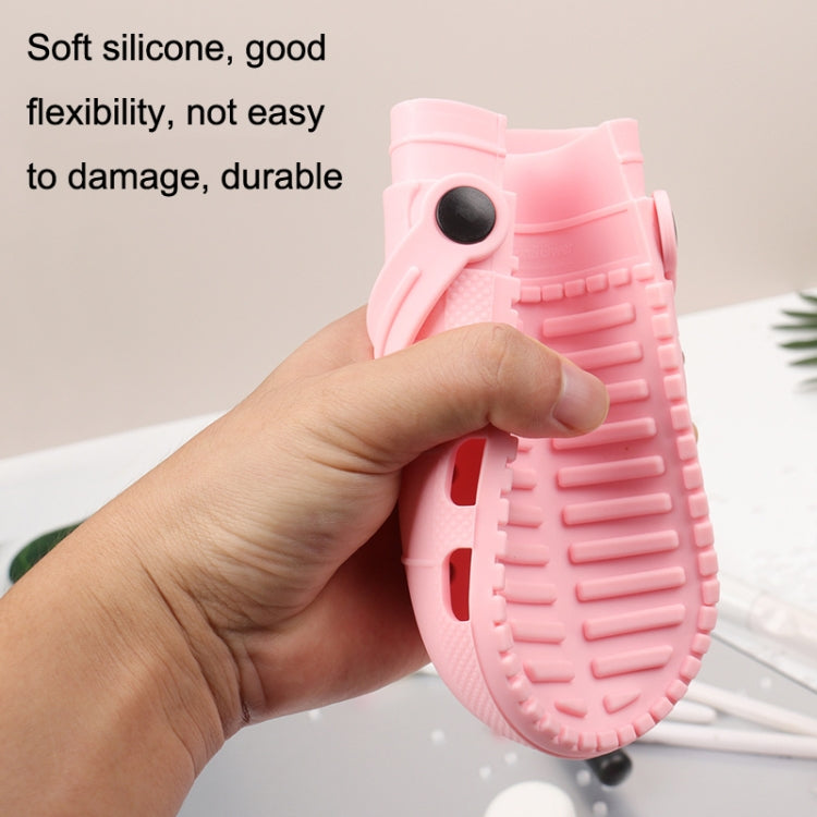 Portable Makeup Pen Storage Frame Multifunctional Silicone Makeup Tool Storage Box