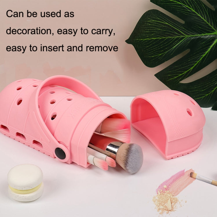 Portable Makeup Pen Storage Frame Multifunctional Silicone Makeup Tool Storage Box