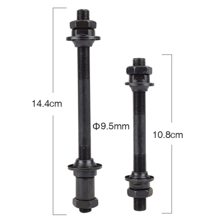 Bicycle Hollow Shaft Hub Quick Release Rod Bearing Modification Accessories, Specification: Rear Axle