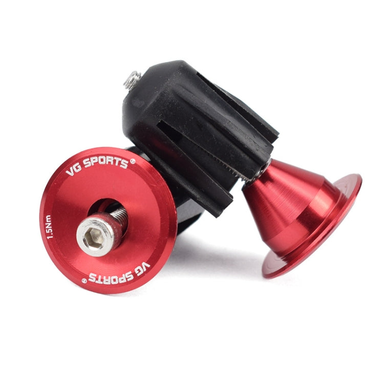 2pairs Aluminum Alloy Bicycle Expansion Handlebar Plug