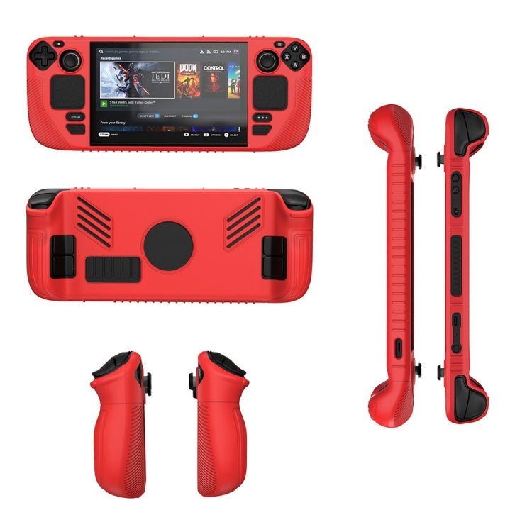 For Steam Deck V3 Non-slip Silicone Protective Case for Pocket Consoles