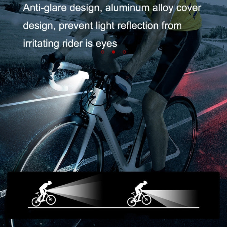 Bicycle Light USB Charging Outdoor LED Riding Lamp Set, Style: