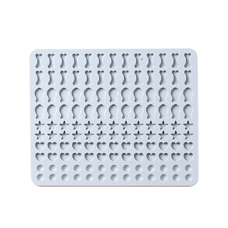 130 Grids Silicone Mat Baking Mold Mini Pet Snacks Dog Food Baking Pan Mold Biscuit Cake Mold
