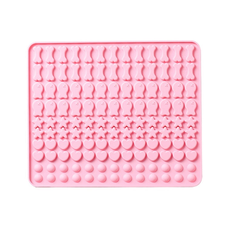 130 Grids Silicone Mat Baking Mold Mini Pet Snacks Dog Food Baking Pan Mold Biscuit Cake Mold