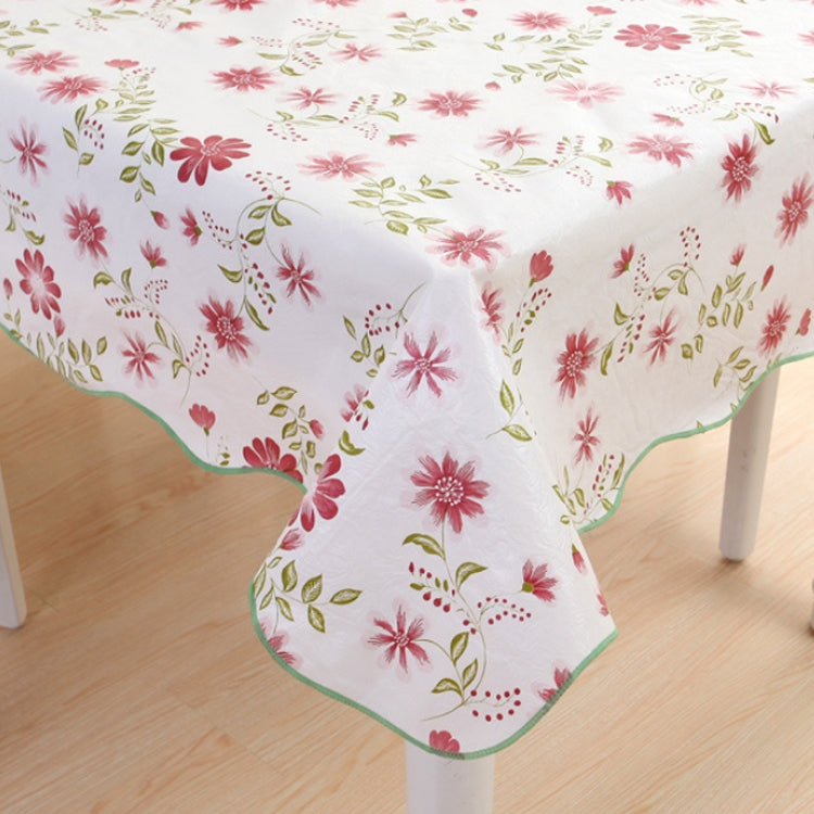 PEVA Oil&Water Resistant Coffee Table Tablecloth
