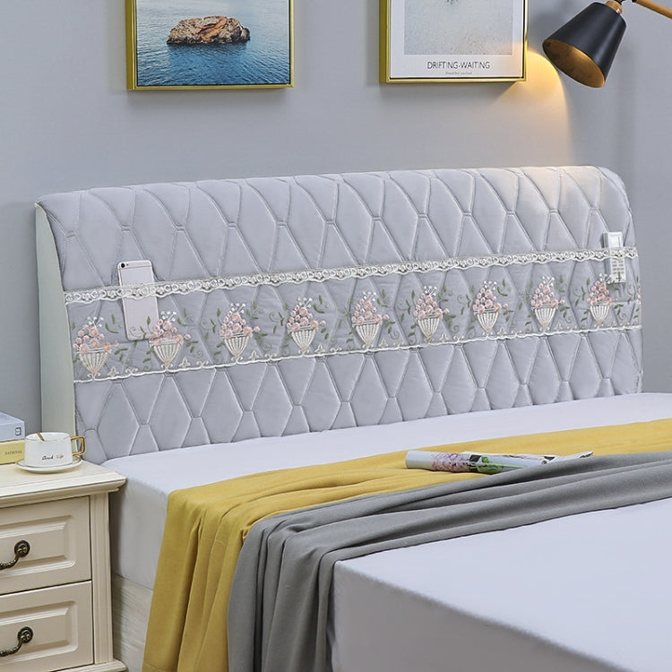 Bedside All-Inclusive Anti-Collision Quilted Thick Fabric Protective Cover