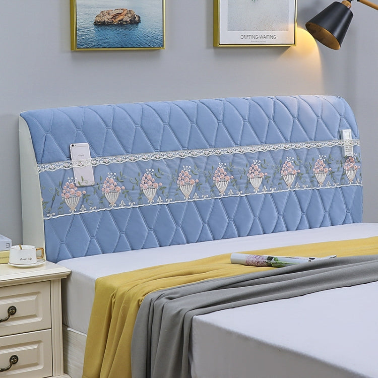 Bedside All-Inclusive Anti-Collision Quilted Thick Fabric Protective Cover